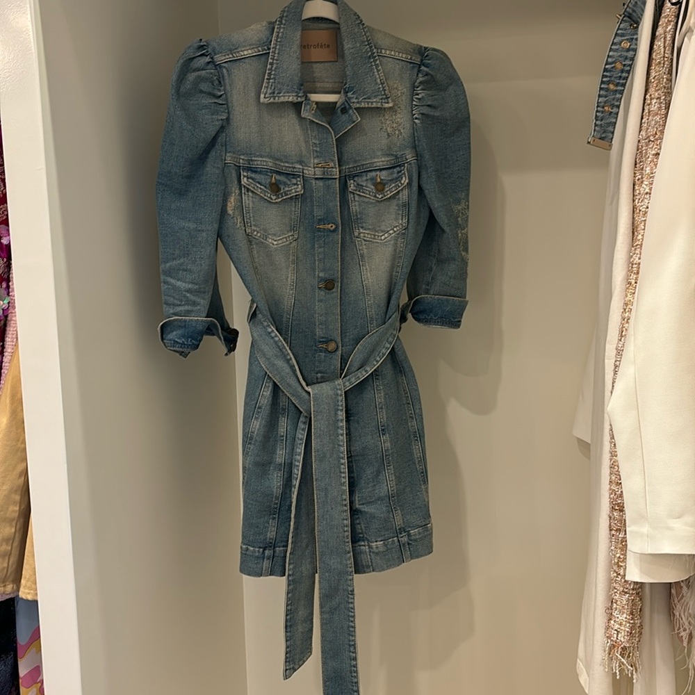 Retrofete Lema Denim dress , worn once this is sold out
